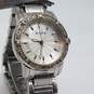 Bulova 26mm Crystal Bezel Stainless Steel Lady's Quartz Watch image number 1