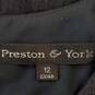 Preston & York Women Navy Dress Sz 12 image number 3