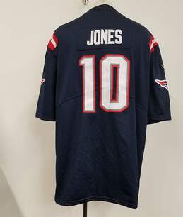 Mens Navy Blue New England Patriots Mac Jones#10 Football NFL Jersey Sz XXL alternative image