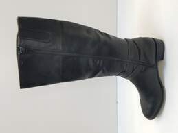 A.n.a Torrance Women's Knee High Black Riding Boots Size 8.5M alternative image