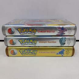 Bundle Of 3 Pokémon The Johto Journeys VHS Tapes