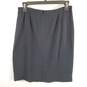 Kasper Petite Women Black Skirt Suit Sz 6P image number 8