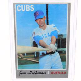 1970 Jim Hickman Topps #612 Chicago Cubs