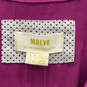 NWT Womens Pink Short Sleeve V-Neck Regular Fit Wrap Dress Size 6 image number 3