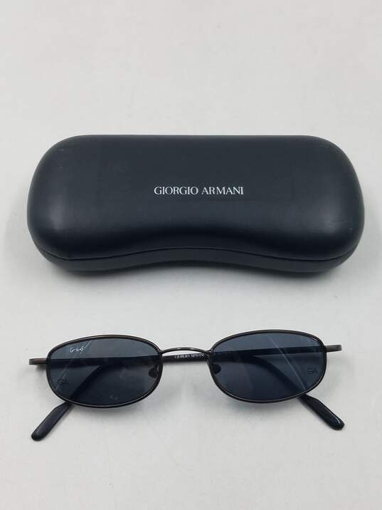 Giorgio Armani Bronze Minimalist Sunglasses image number 1