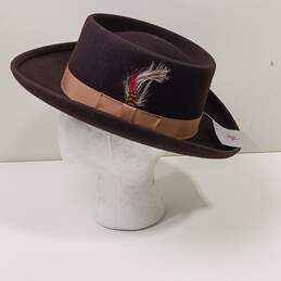 Botany 500 Men's Brown Wool Hat Size Medium alternative image