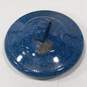 Vintage Blue Speckled Enamel Tea Kettle image number 2