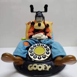Telemania Goofy's Animated Talking Telephone IOB For Parts/Repair alternative image