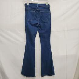 FRAME DENIM WM's High Wide Leg Denim Blue Jeans Size 25 x 34 alternative image