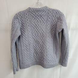 Aran Mor Ireland Merino Wool Pullover Sweater Size S alternative image
