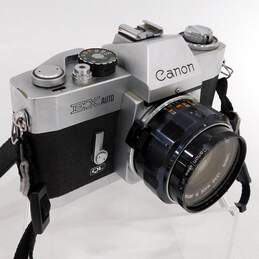 Canon EX Auto QL 35mm SLR Film Camera w/ 50mm Lens