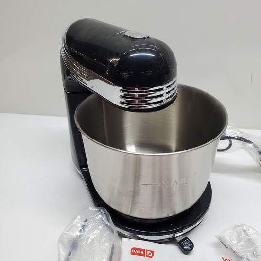 DASH - STAND COUNTER MIXER - Model DCSM250BK (Untested) image number 3
