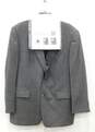 Burberry Men's Size 44R Gray Blue Blazer W/COA image number 1