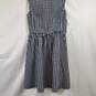 1901 Women Navy Check Dress Sz 8 NWT image number 3