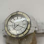 Designer Fossil ES-2442 Stainless Steel white Round Dial Analog Wristwatch image number 1