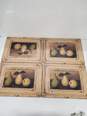 Set of wooden Pear Placemat (12x16) used image number 1