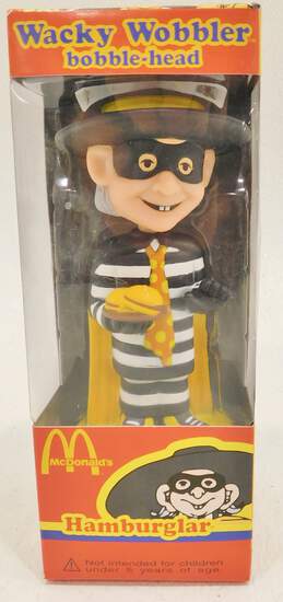 McDonalds Wacky Wobbler Hamburglar Bobble-Head Figure IOB