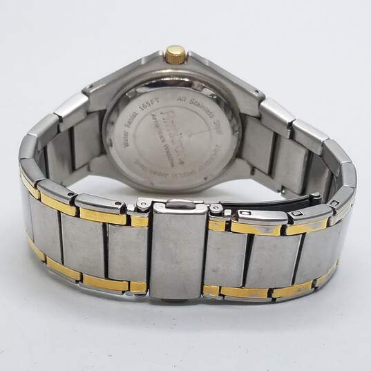 Armitron 37mm Case Classic Two-Tone Diver Design Men's Stainless Steel Quartz Watch image number 7