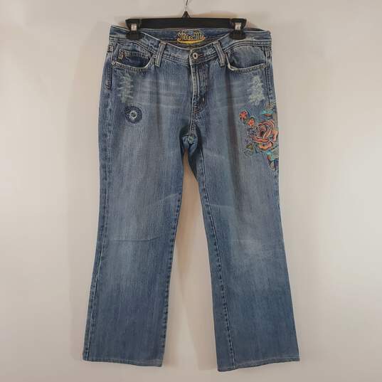 Miss Me Women Embroidered Blue Jeans 31 image number 5