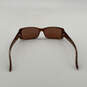 Womens RB4067 Brown UV Protection Polarized Full-Rim Rectangle Sunglasses image number 5