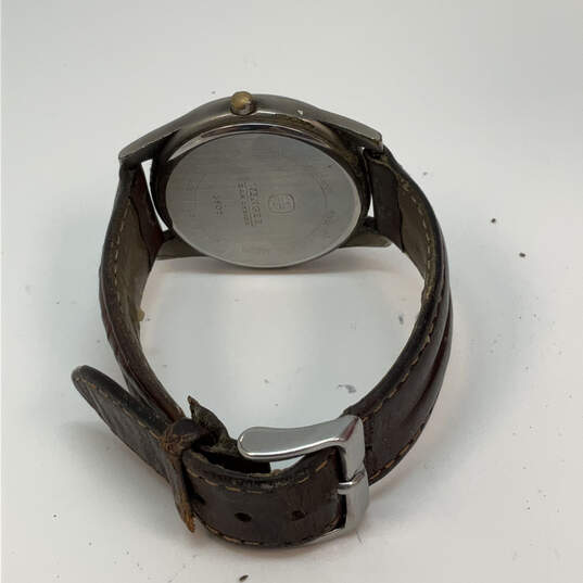 Designer Swiss Army Wenger SAK Design Stainless Steel Analog Wristwatch image number 4