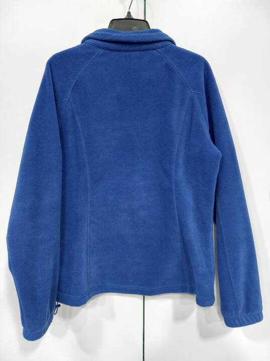 Columbia Women's Blue Fleece Jacket Size L image number 2