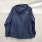 The North Face WM's Blue Nylon Full Zip Windbreaker Size L/G image number 2