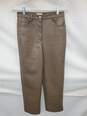Wm Wilfred Brown PU Leather Pants Sz 2 Vietnam image number 1