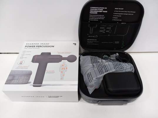 Sharper Image Power Percussion Deep Tissue Massager IOB image number 1