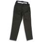 NWT Eddie Bauer Mens Gray Flat Front Slash Pocket Chino Pants Size 32X32 image number 2