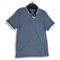 NWT The Normal Brand Mens Blue Spread Collar Short Sleeve Golf Polo Shirt Size M image number 1
