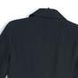 NWT Tahari Womens Black Notch Lapel Roll Tab Open Front Blazer Size 6 image number 4
