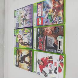 Bundle of 6 Microsoft XBOX 360 Video Games alternative image