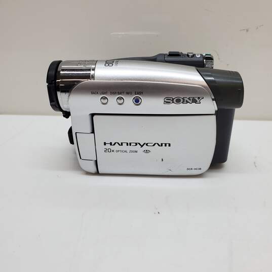 Sony Handycam DCR-HC36 Mini DV Camcorder Night Vision w/ Charger & Bag image number 6