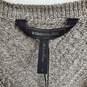 BCBGMAXAZRIA Kemp Metallic Open Knit Pullover Sweater WM Size S NWT image number 3