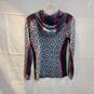 Kari Traa Rose Wool Pullover Hooded Sweater Women's Size L image number 2