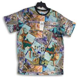 NWT Fresh Prints of Bel-Air Mens Multicolor Short Sleeve Pullover T-Shirt Sz XL