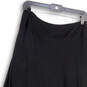 NWT Womens Black Elastic Waist Hi-Low Hem Pull-On Stretch Maxi Skirt Size SP image number 4