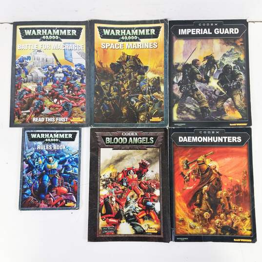 Lot of 6 Warhammer Books image number 1