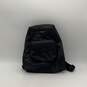 Kate Spade Womens Black Adjustable Strap Outer Pockets Zip-Lock Backpack Bag image number 1