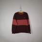 Mens Colorblock Regular Fit Crew Neck Long Sleeve Pullover Sweatshirt Size Small image number 1
