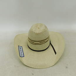 VNTG Twister Weaved Hand Made Cowboy Hat The Cow Lot