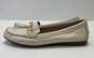 COACH Olive Ivory Leather Flat Loafers Shoes Women's Size 8.5 B image number 1