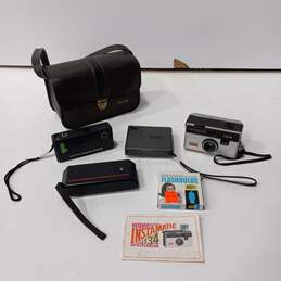 Kodak & Ansco Cameras w/Bag Assorted 5pc Lot