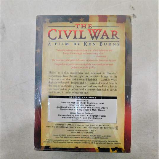 The Civil War by Ken Burns DVD Sealed image number 2