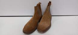 Crown Vintage Men's Brown Leather Boots Size 9.5