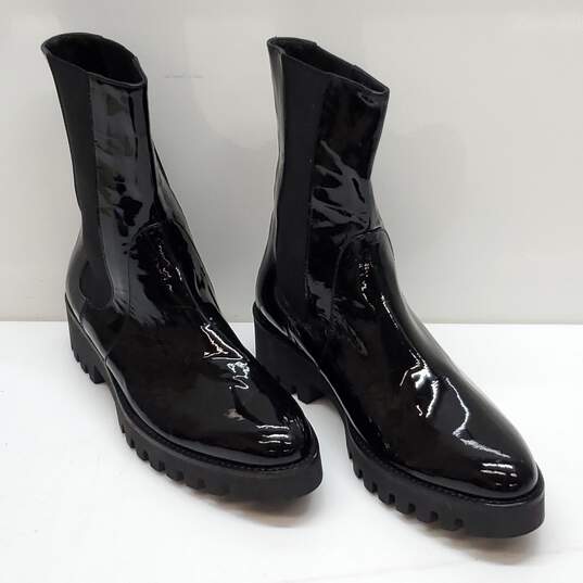 Theory Chelsea Boot in Patent Leather Size 11 image number 1