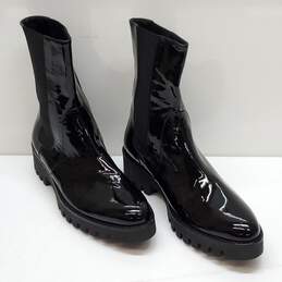 Theory Chelsea Boot in Patent Leather Size 11