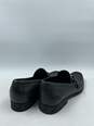 Authentic Salvatore Ferragamo Black Buckle Loafers M 7D image number 4