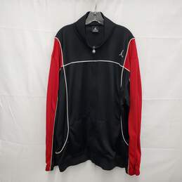 Nike Air Jordan MN's Red & Black Track Activewear Jump Suit Size 3XL